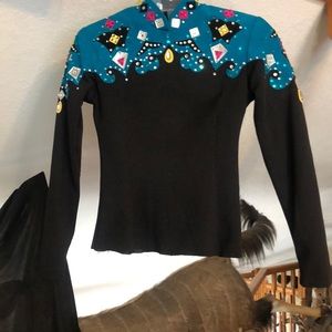Equestrian show rider top. P1190
